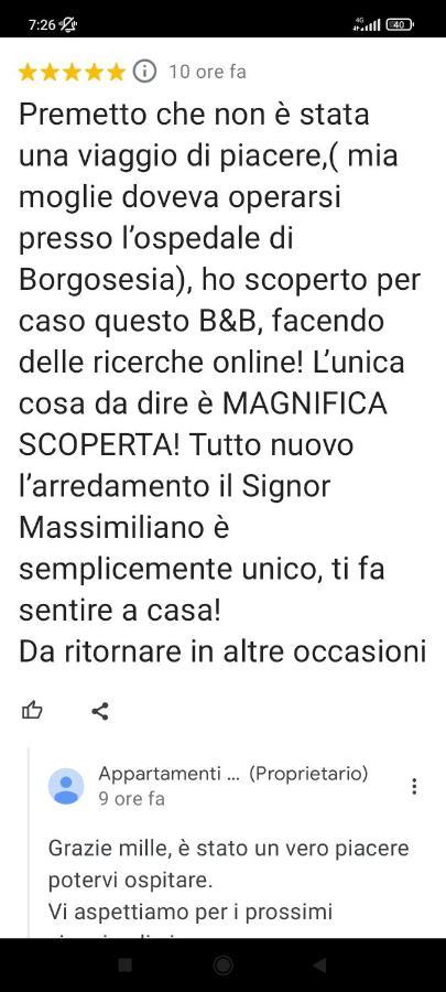 Apartment Del Borgo Borgosesia